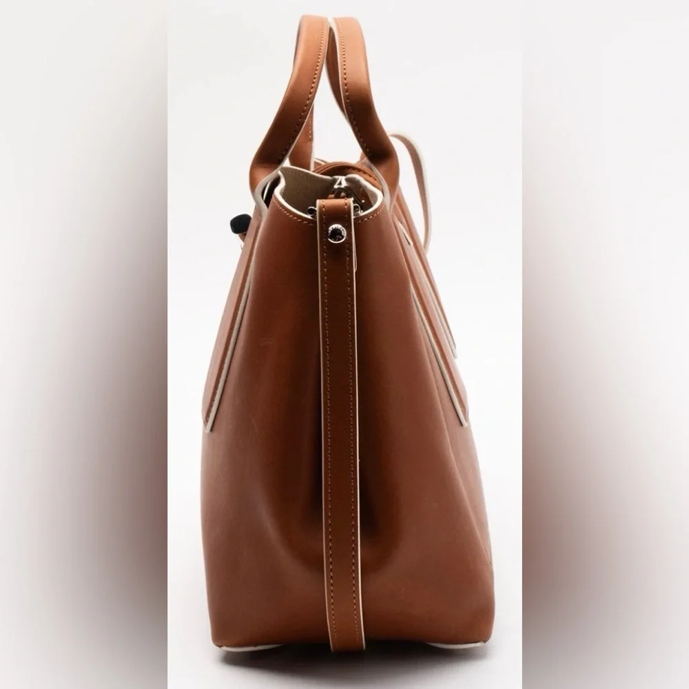 Longchamp Le Roseau leather handbag NWOT - Picture 5 of 16